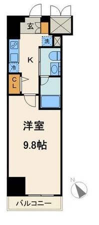 ジョイシティ蔵前の物件間取画像